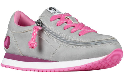  FINAL SALE - Grey/Fuchsia BILLY Joggers