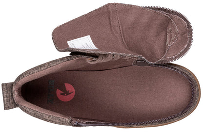  Brown Jersey BILLY Street High Tops