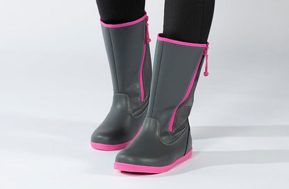  FINAL SALE - Grey BILLY Rain Boots