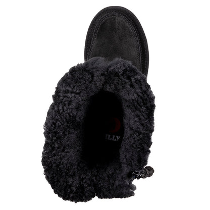  FINAL SALE - Black BILLY Cozy Quilt Lux Boots