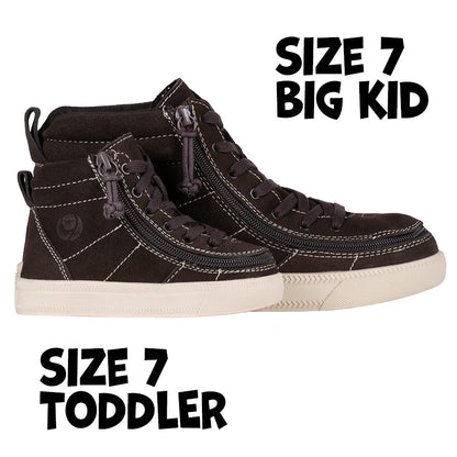  Brown Suede BILLY Ten9 Street High Tops
