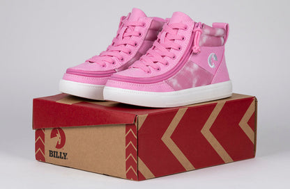  Pink Tie Dye BILLY Street High Tops