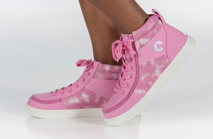  Pink Tie Dye BILLY Street High Tops