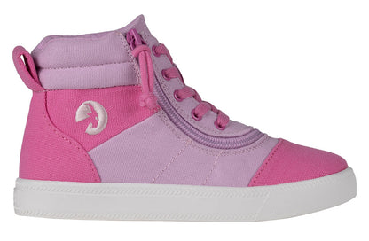  FINAL SALE - Pink/Pink BILLY Street Short Wrap High Tops