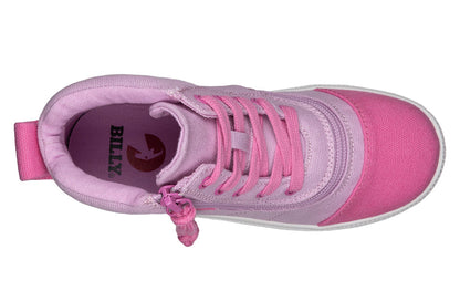  FINAL SALE - Pink/Pink BILLY Street Short Wrap High Tops