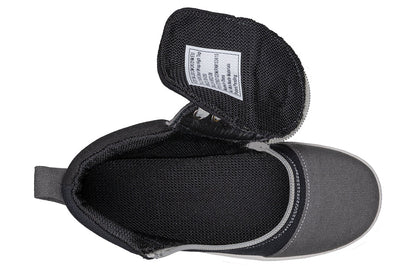  FINAL SALE - Grey Colorblock BILLY D|R Short Wrap High Tops