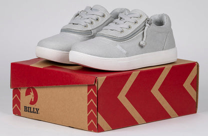  FINAL SALE - Grey BILLY D|R Short Wrap Low Tops