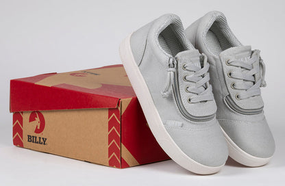  FINAL SALE - Grey BILLY D|R Short Wrap Low Tops
