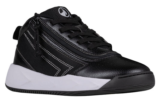  FINAL SALE - Black/White BILLY Sport Hoop Athletic Sneakers