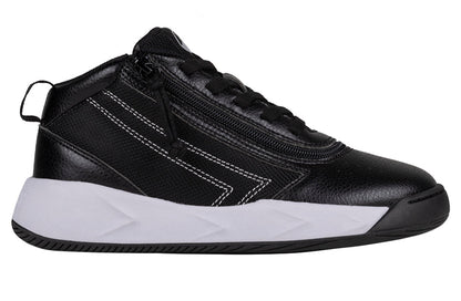  FINAL SALE - Black/White BILLY Sport Hoop Athletic Sneakers