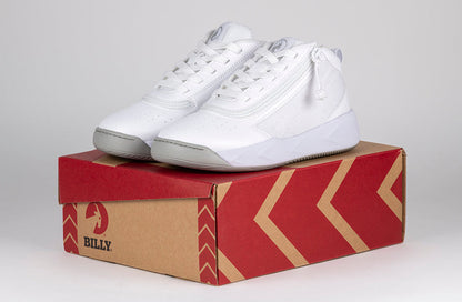  FINAL SALE - White BILLY Sport Hoop Athletic Sneakers