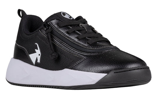  FINAL SALE - Black/White BILLY Sport Court Athletic Sneakers