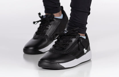  FINAL SALE - Black/White BILLY Sport Court Athletic Sneakers