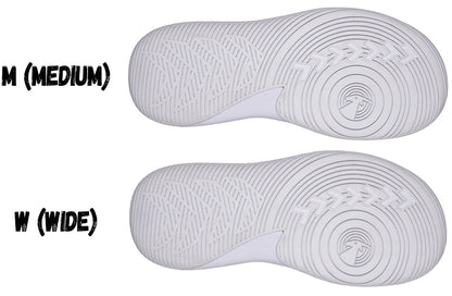  FINAL SALE - White/Navy BILLY Sport Court Athletic Sneakers