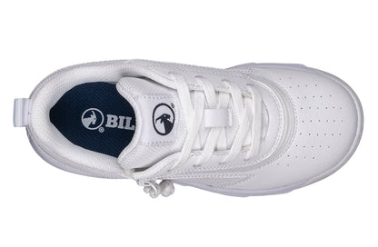  FINAL SALE - White/Navy BILLY Sport Court Athletic Sneakers