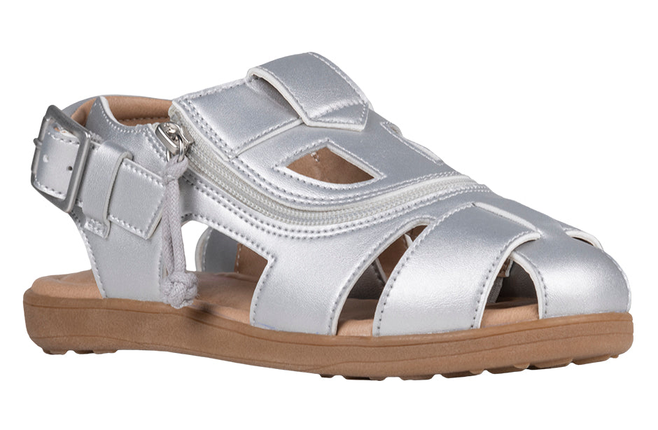  FINAL SALE - Silver BILLY Sandals
