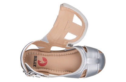  FINAL SALE - Silver BILLY Sandals