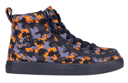  FINAL SALE - Orange Dino BILLY Classic Lace High Tops