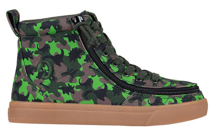  FINAL SALE - Green Dino BILLY Classic Lace High Tops