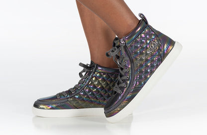  Graphite Rainbow BILLY Classic Quilt High Tops