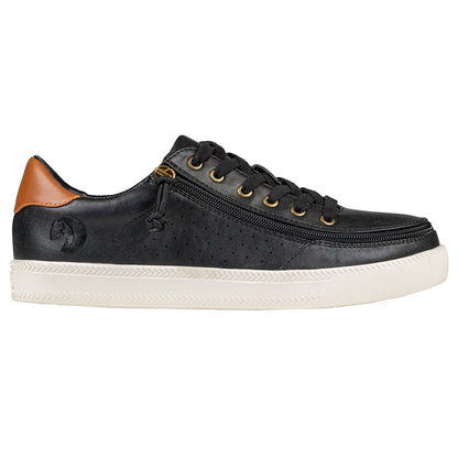  FINAL SALE - Men's Black BILLY Low Sneakers