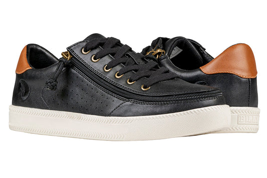 FINAL SALE - Men's Black BILLY Low Sneakers