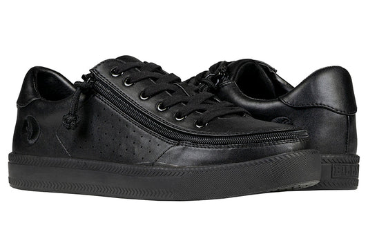 FINAL SALE - Men's Black To The Floor BILLY Low Sneakers