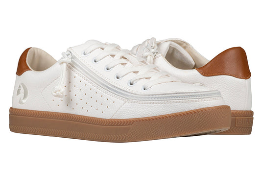  FINAL SALE - Men's White BILLY Low Sneakers