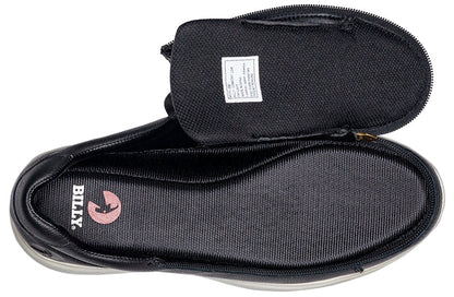  Men's Black Leather BILLY Comfort Lows