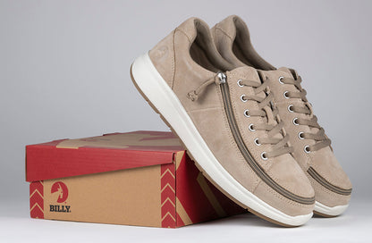  Men's Tan Suede BILLY Comfort Lows
