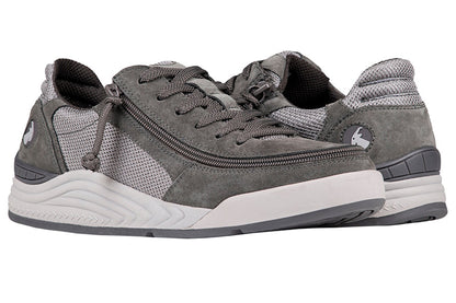  FINAL SALE - Men's Charcoal Suede/Mesh BILLY Comfort Classic Lows