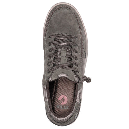  FINAL SALE - Men's Charcoal Suede/Mesh BILLY Comfort Classic Lows