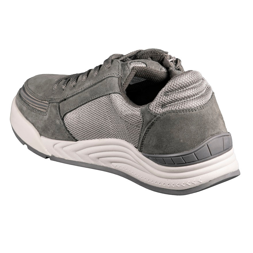  FINAL SALE - Men's Charcoal Suede/Mesh BILLY Comfort Classic Lows