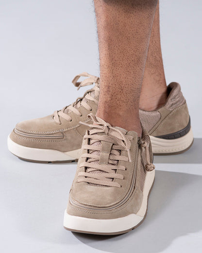  FINAL SALE - Men's Tan Suede/Mesh BILLY Comfort Classic Lows