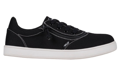  FINAL SALE - Men's Black/White Stitch BILLY Sneaker Low Tops
