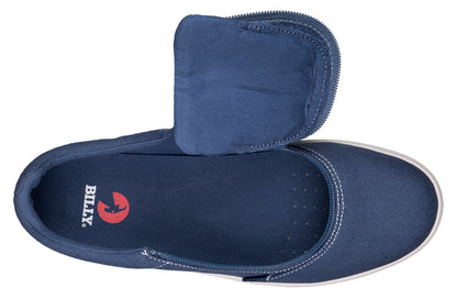  FINAL SALE - Men's Blue/White Stitch BILLY Sneaker Low Tops