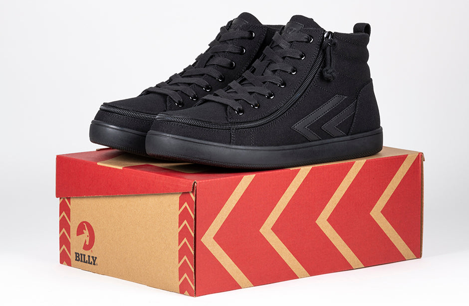  Men's Black To The Floor BILLY CS Sneaker High Tops