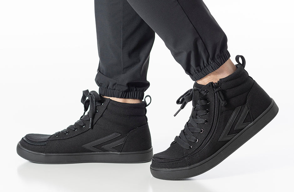  Men's Black To The Floor BILLY CS Sneaker High Tops