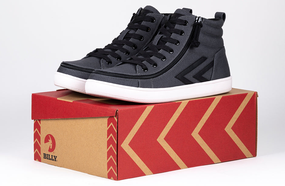  Men's Charcoal/Black BILLY CS Sneaker High Tops
