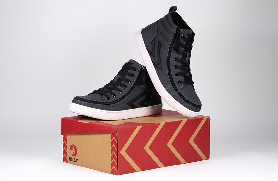  Men's Charcoal/Black BILLY CS Sneaker High Tops