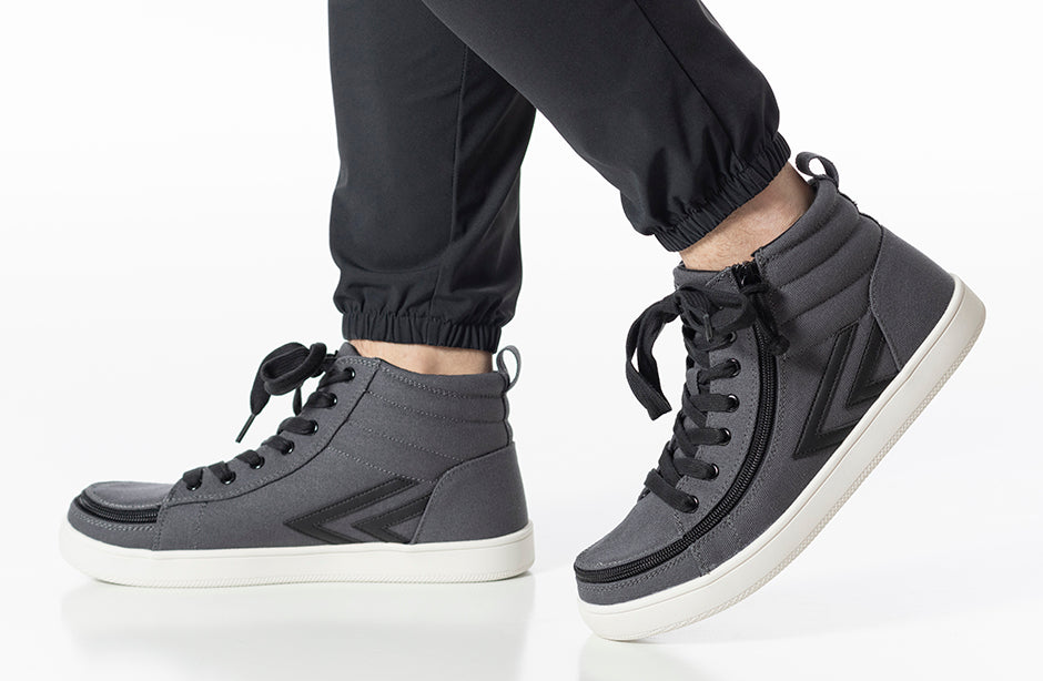  Men's Charcoal/Black BILLY CS Sneaker High Tops