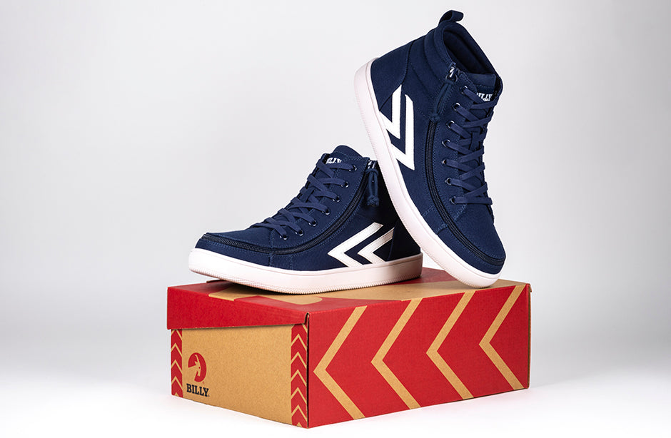  Men's Navy/White BILLY CS Sneaker High Tops
