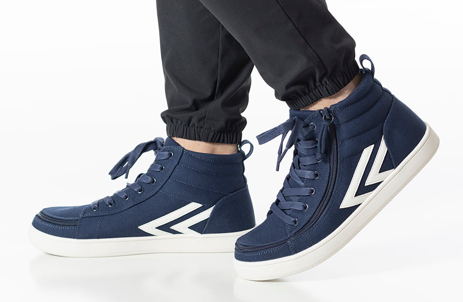  Men's Navy/White BILLY CS Sneaker High Tops