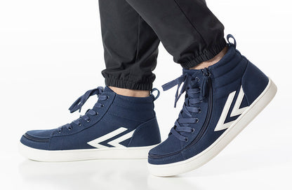  Men's Navy/White BILLY CS Sneaker High Tops