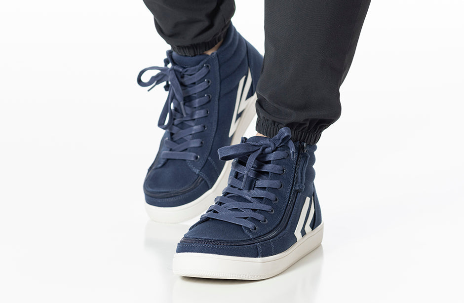  Men's Navy/White BILLY CS Sneaker High Tops