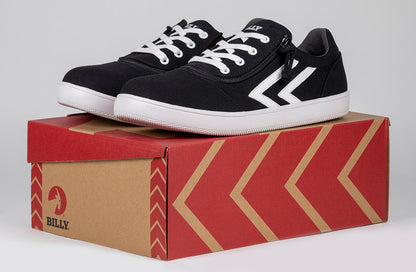  Men's Black/White BILLY CS Sneaker Low Tops