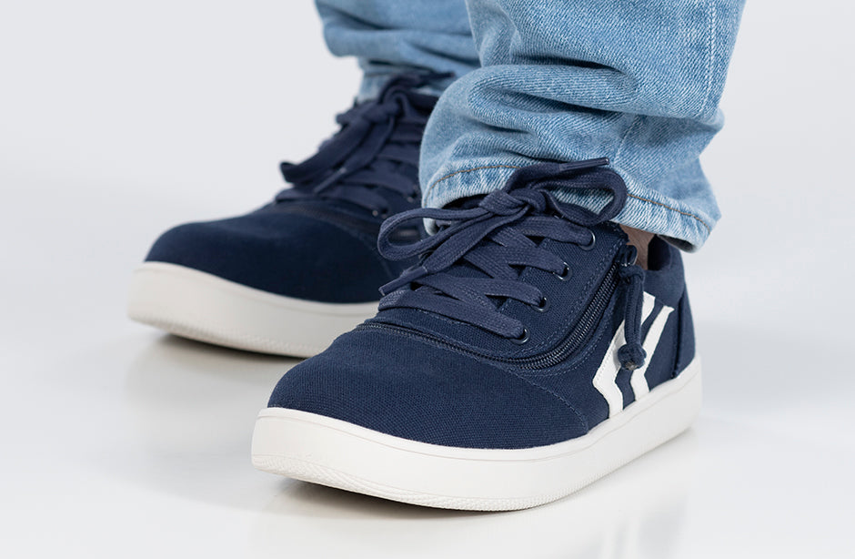 Men's Navy/White BILLY CS Sneaker Low Tops