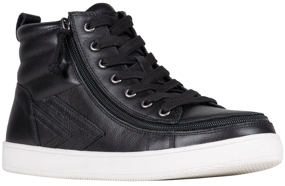  Men's Black Leather BILLY Ten9 CS Sneaker High Tops