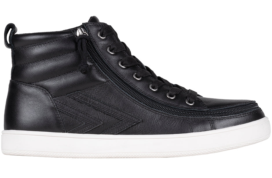  Men's Black Leather BILLY Ten9 CS Sneaker High Tops