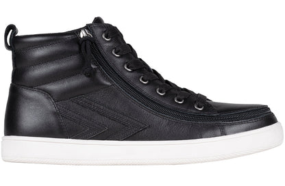  Men's Black Leather BILLY Ten9 CS Sneaker High Tops